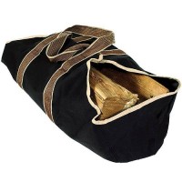 WoodEze Ultimate Firewood Carrier | Heavy Duty Log Tote Keeps Your Clothes and Floor Clean | Measures 22" x 12" x 12" When Loaded - B01JMQ0DDG